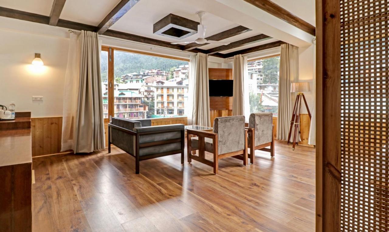 Hotel Treebo Premium Sattva With Mountain View Manāli Exterior foto