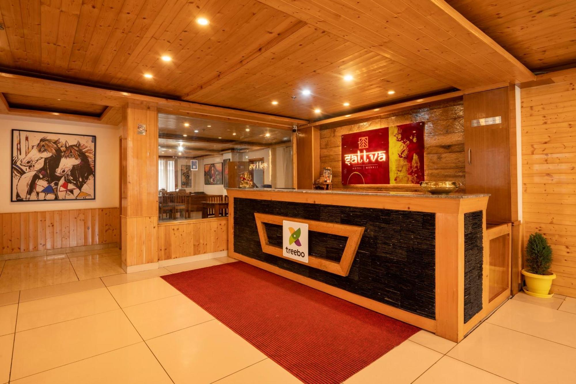 Hotel Treebo Premium Sattva With Mountain View Manāli Exterior foto